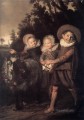 子供たちのグループの肖像画 オランダ黄金時代 フランス ハルス